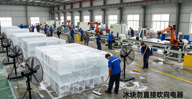 厂房车间冰块降温方法_工业冰块选择标准_西安厂房车间降温冰块