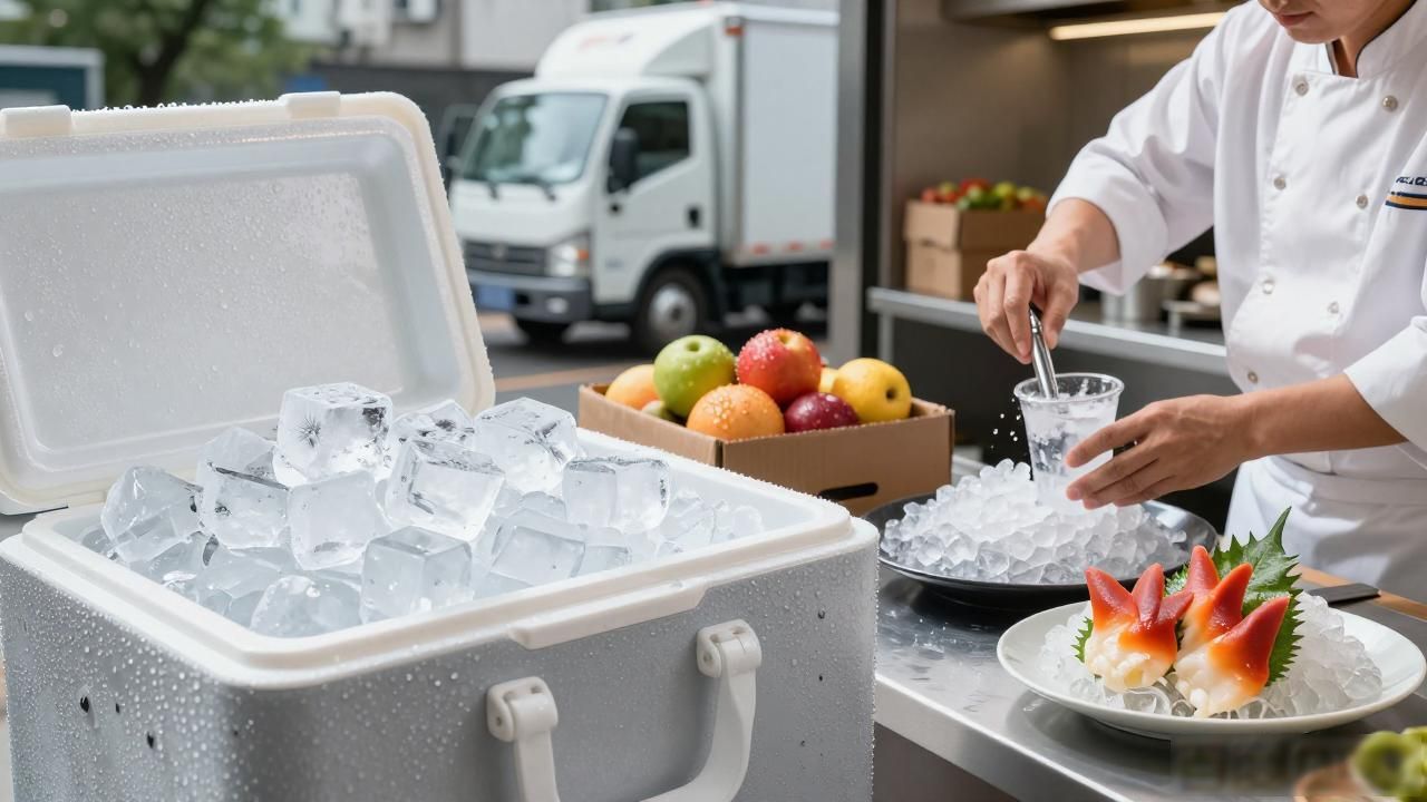 降温冰块销售公司_冰块选购指南_食用冰与工业冰区别