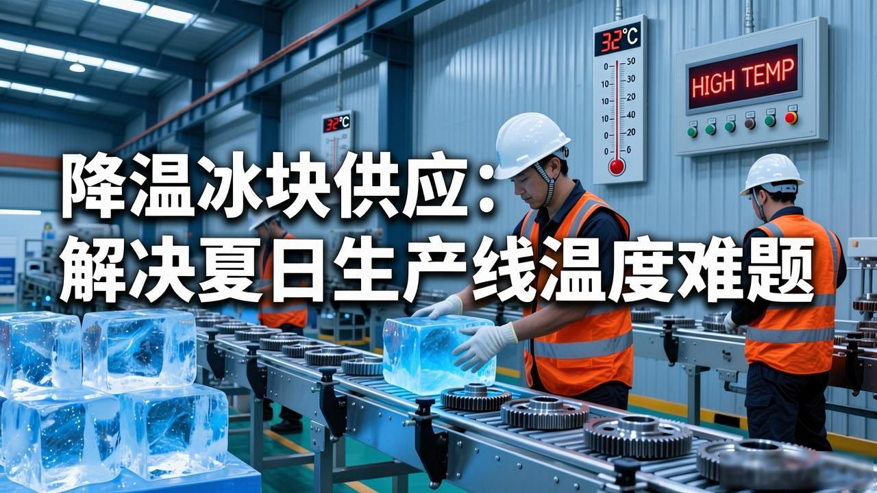 降温冰块供应_工厂车间降温冰块_冷库餐饮专用降温冰块